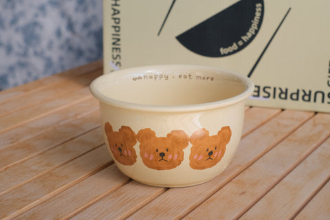 bear bear bear sour dough bowl