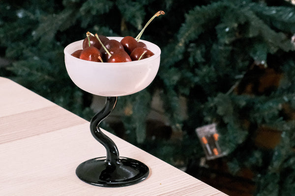 Wrigglly martini dessert bowl