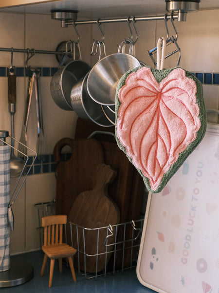 Tropical plant hand towel (one towel)