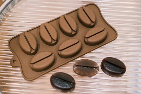 food grade silicone cube tray (coffee beans)