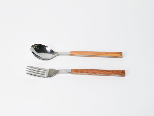 Fork and spoon set