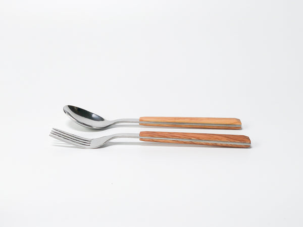 Fork and spoon set