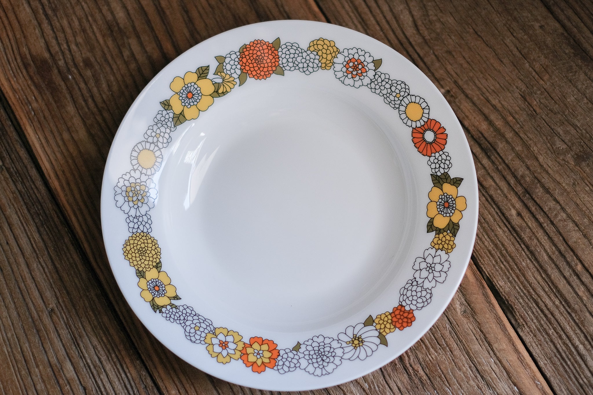 Chrysanthemum deep plate