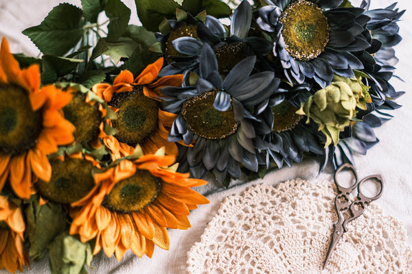 Artificial floral Sunflower