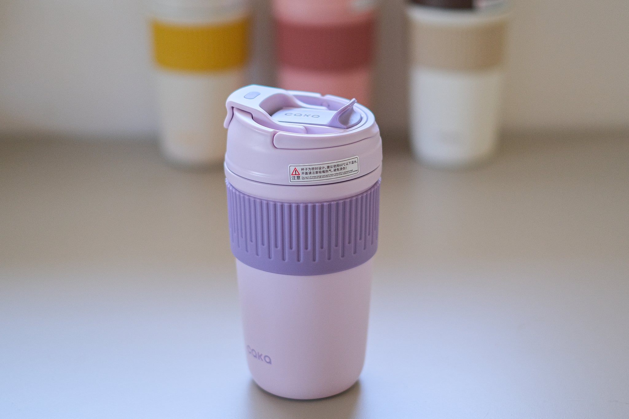 Insulated keep cup in Taro