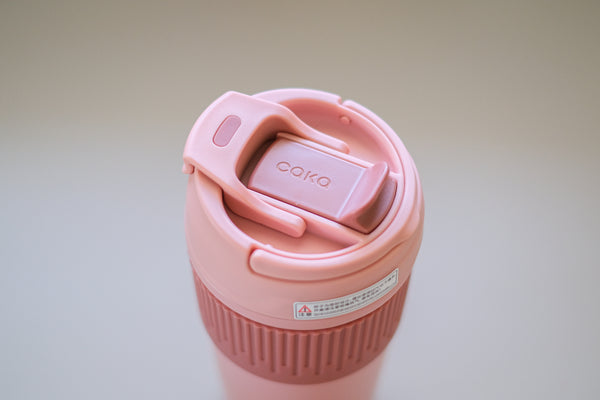 Insulated keep cup in Peach