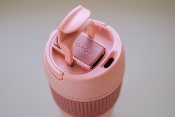 Insulated keep cup in Peach