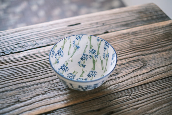 Ching Te Chen small bowl with bamboo pattern