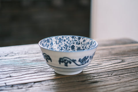 Ching Te Chen small bowl with small floral pattern