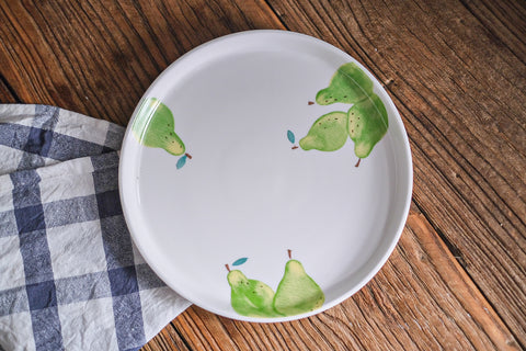 Pears large plate